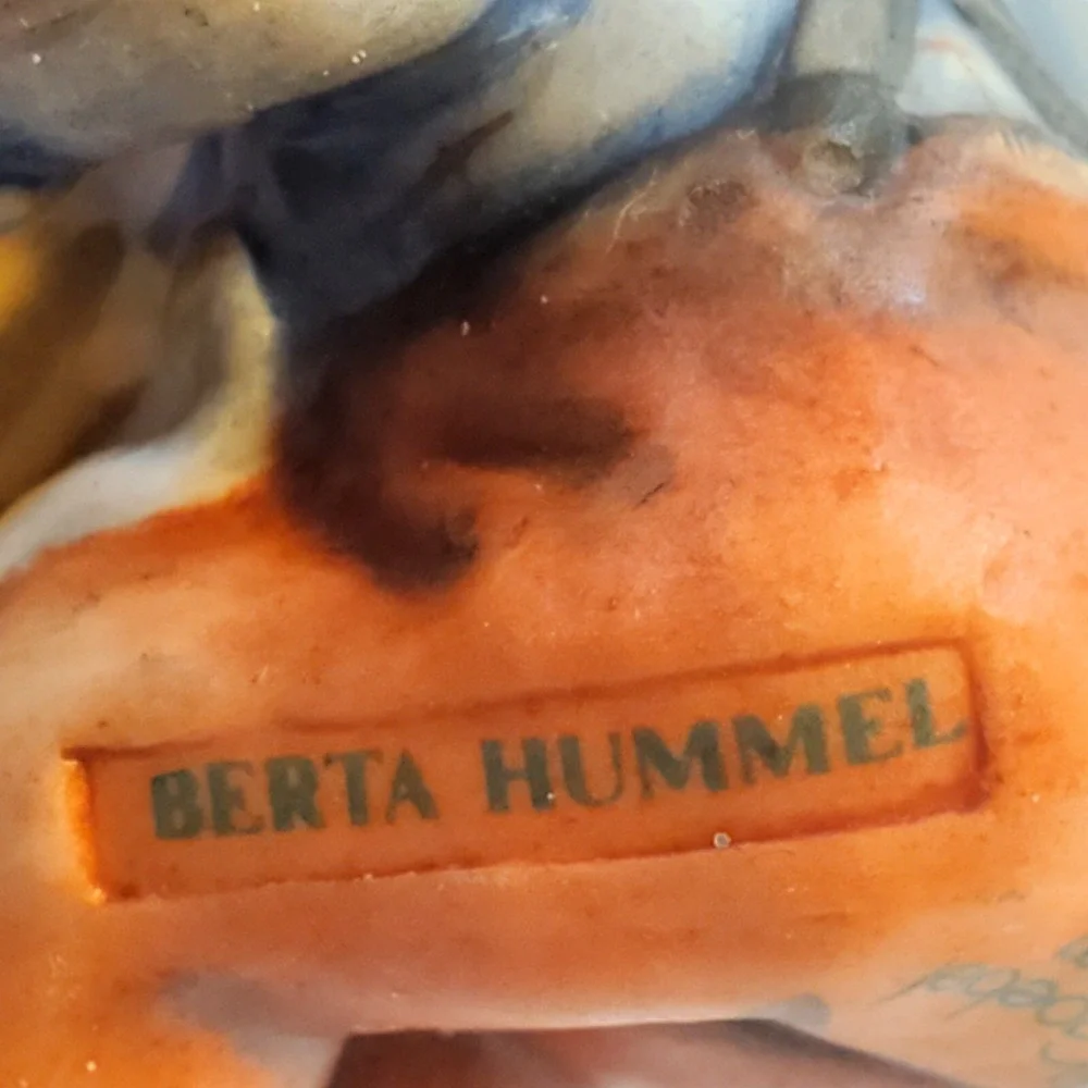 Lot of 3 Vintage 1997 Berta Hummel Children Christmas Tree Ornaments